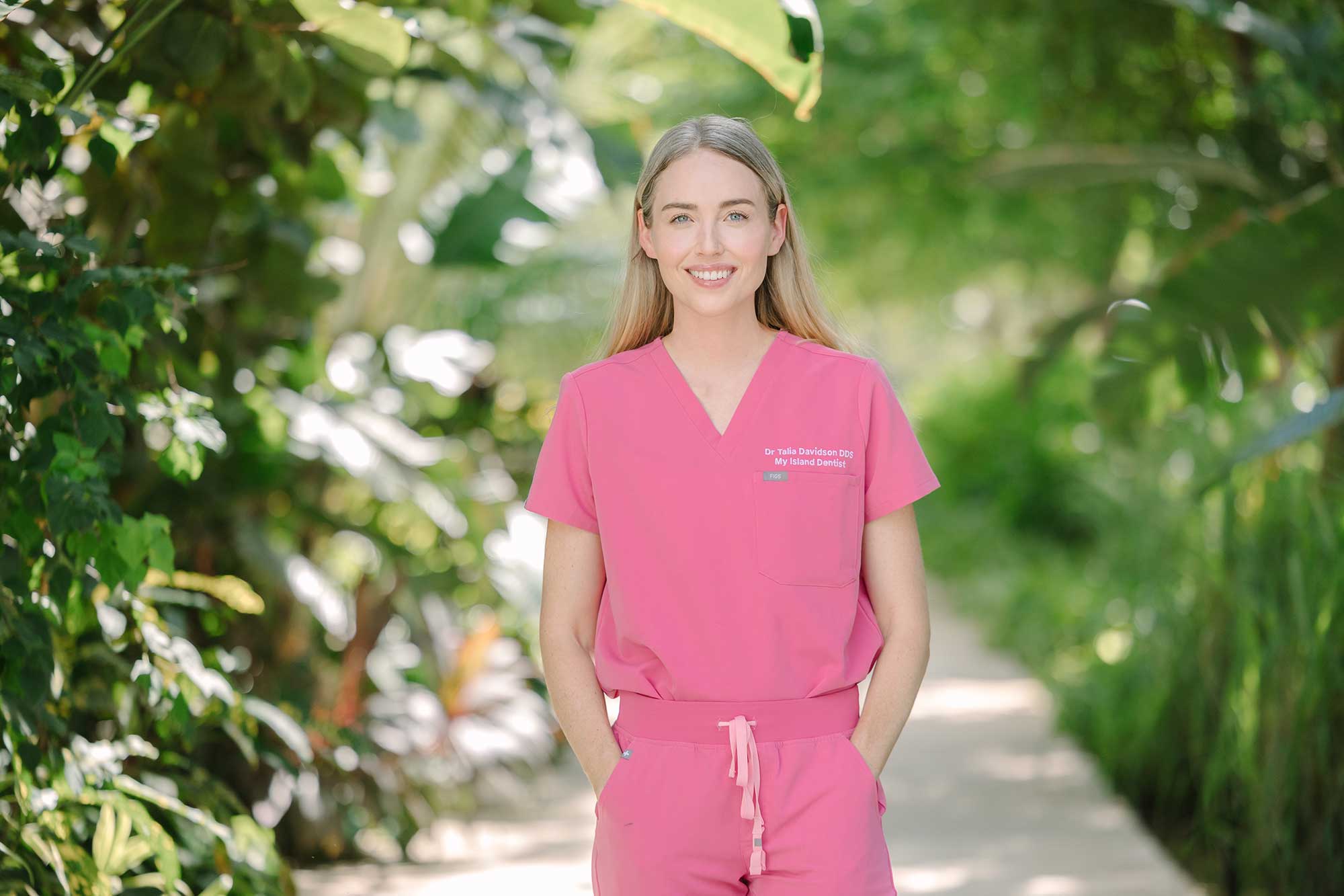 Dr. Talia Davidson cayman islands dentist portrait